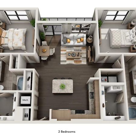 Apartament Renu At Downtown Houston Zewnętrze zdjęcie