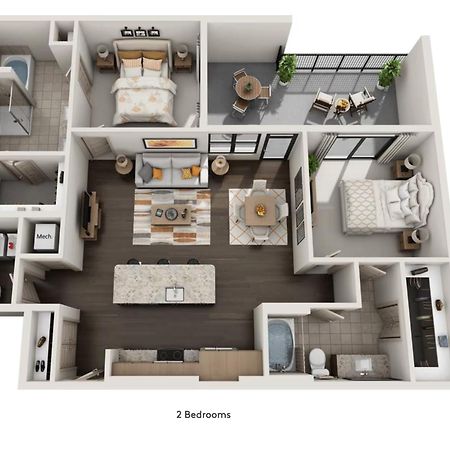 Apartament Renu At Downtown Houston Zewnętrze zdjęcie
